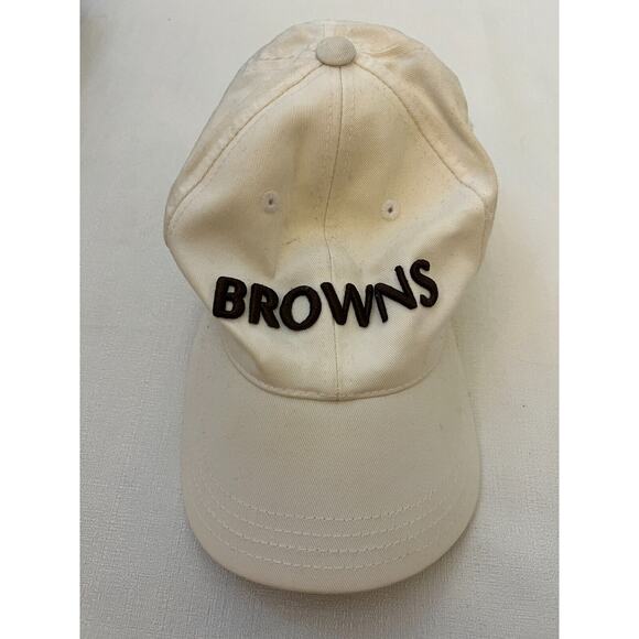 Reebok NFL Cleveland Browns Hat Baseball‎ Cap 90s Fitted On Field Collectors Hat - Picture 1 of 16